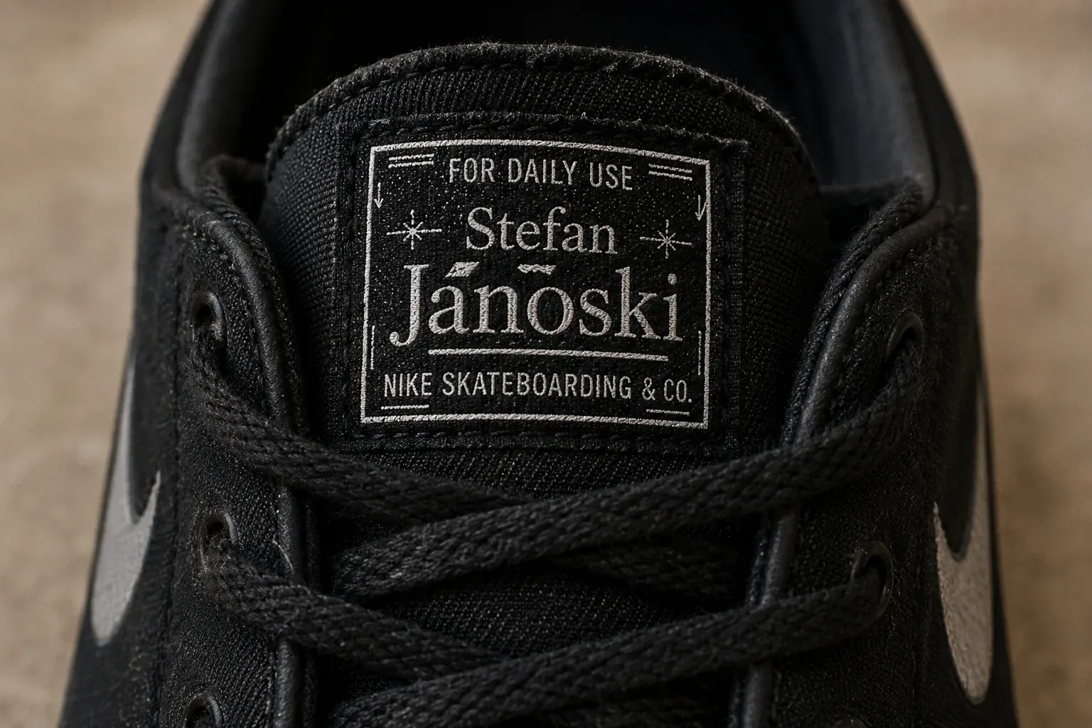 For Daily Use — Nike SB For Daily Use tongue label system board