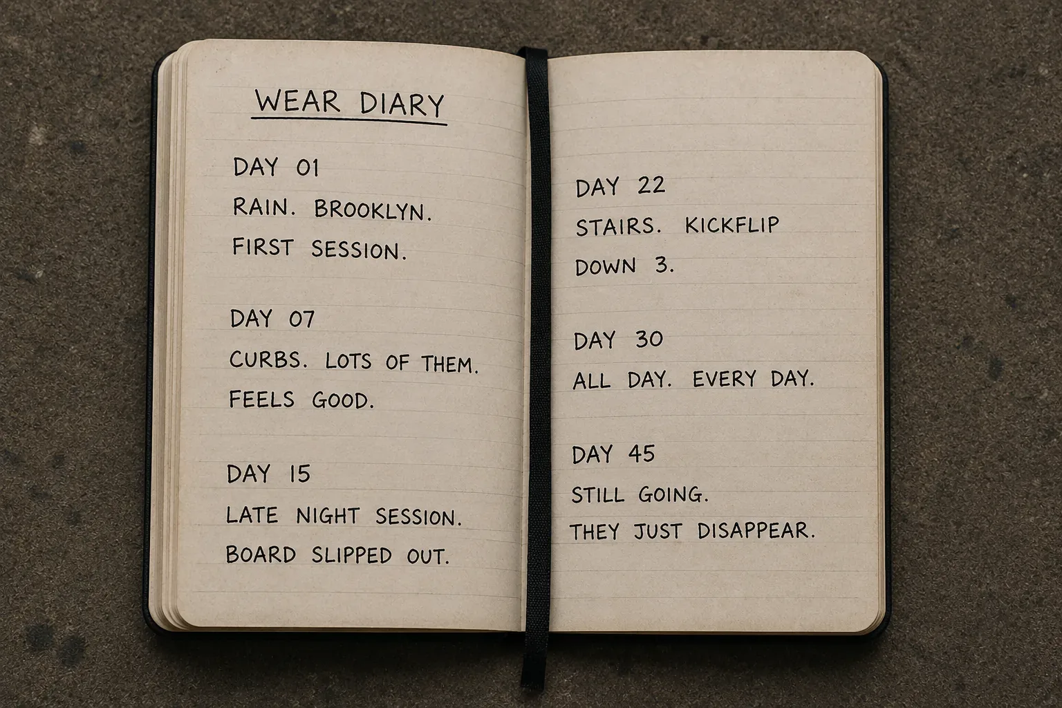 For Daily Use — Nike SB For Daily Use wear diary system board